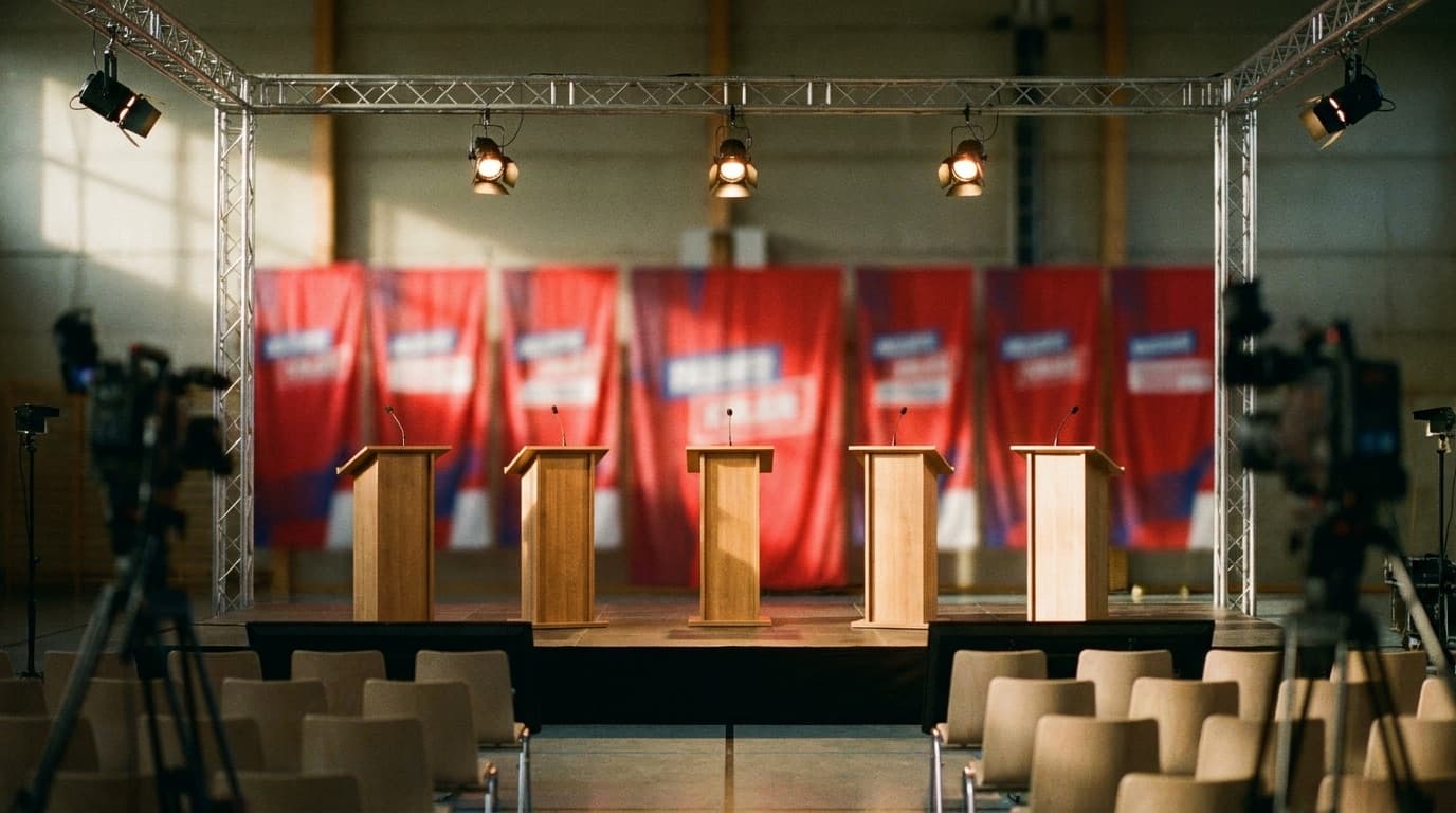 generic politics image, no real faces
