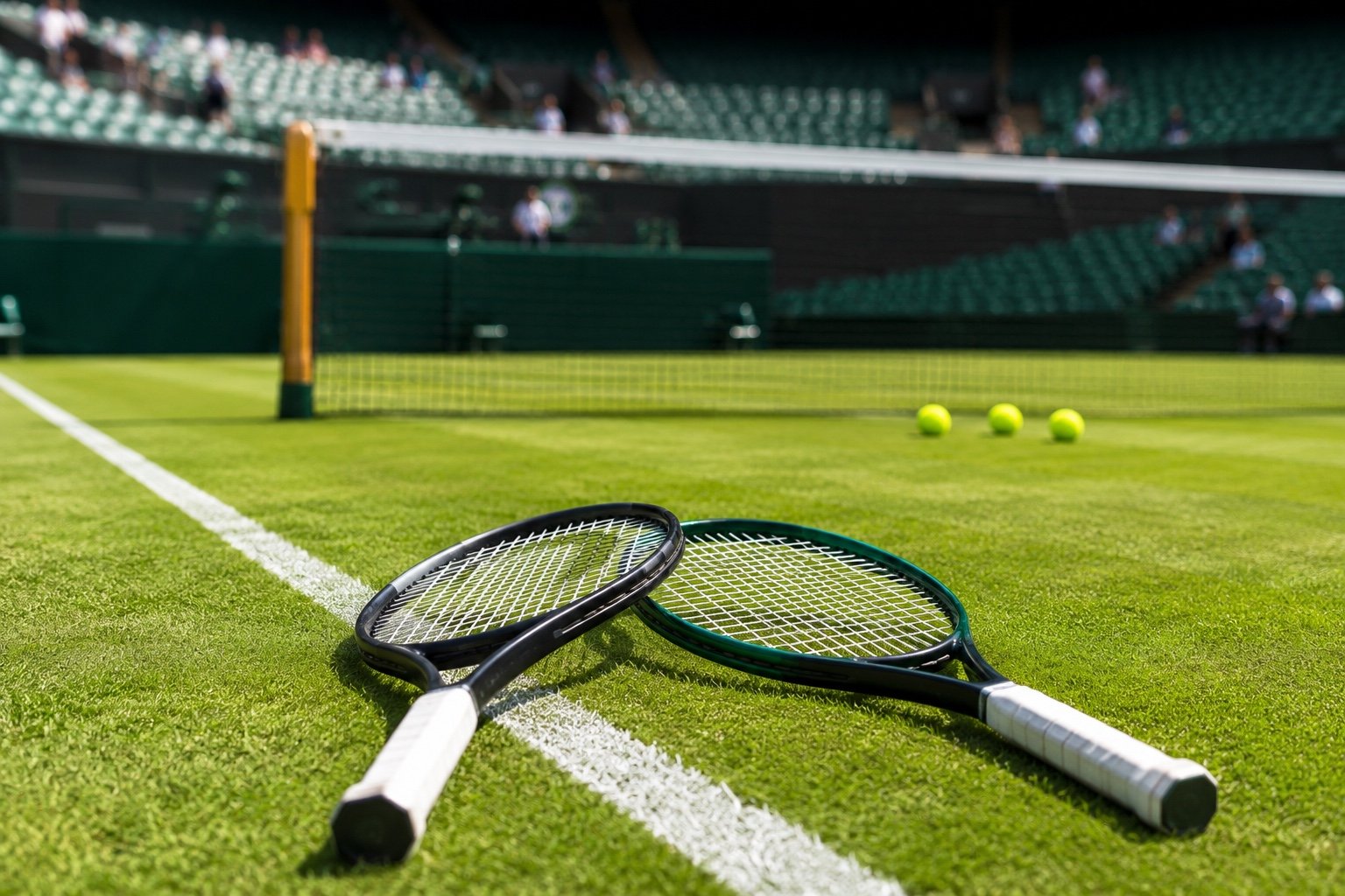 Tennis on Centre Court at Wimbledon during the 2026 Championships