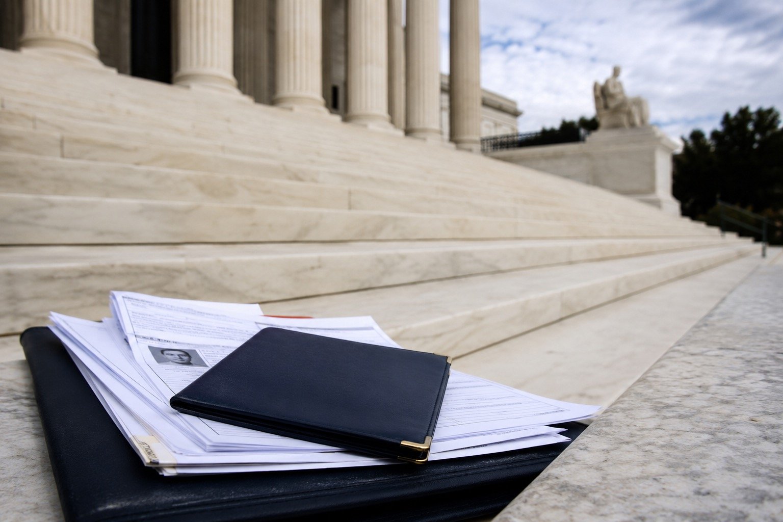 The United States Supreme Court building in Washington