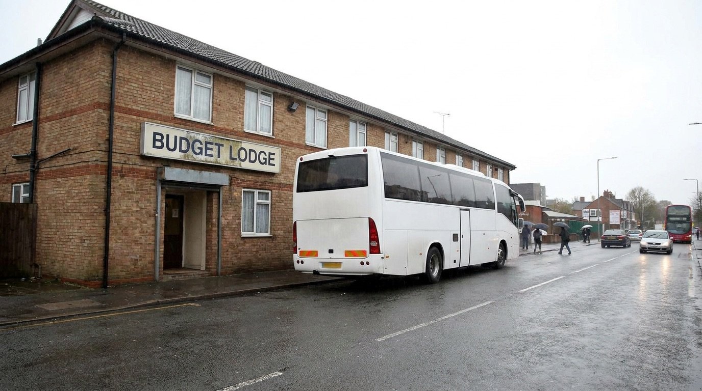 Asylum hotels close as Home Office shifts to larger sites and discretionary support