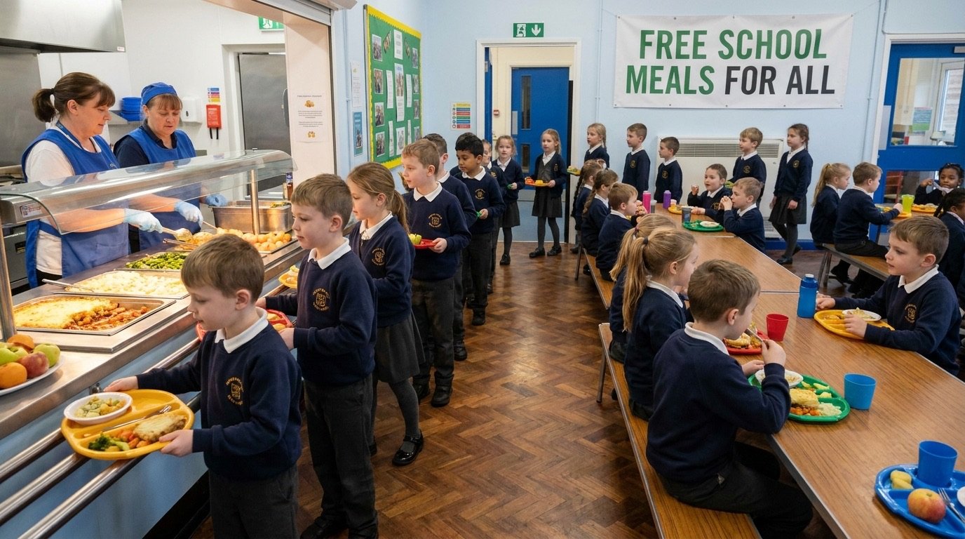 Half a Million More Children to Get Free School Meals From September